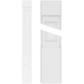 Flat Panel PVC Pilaster with Capital and Base (Pair) K172