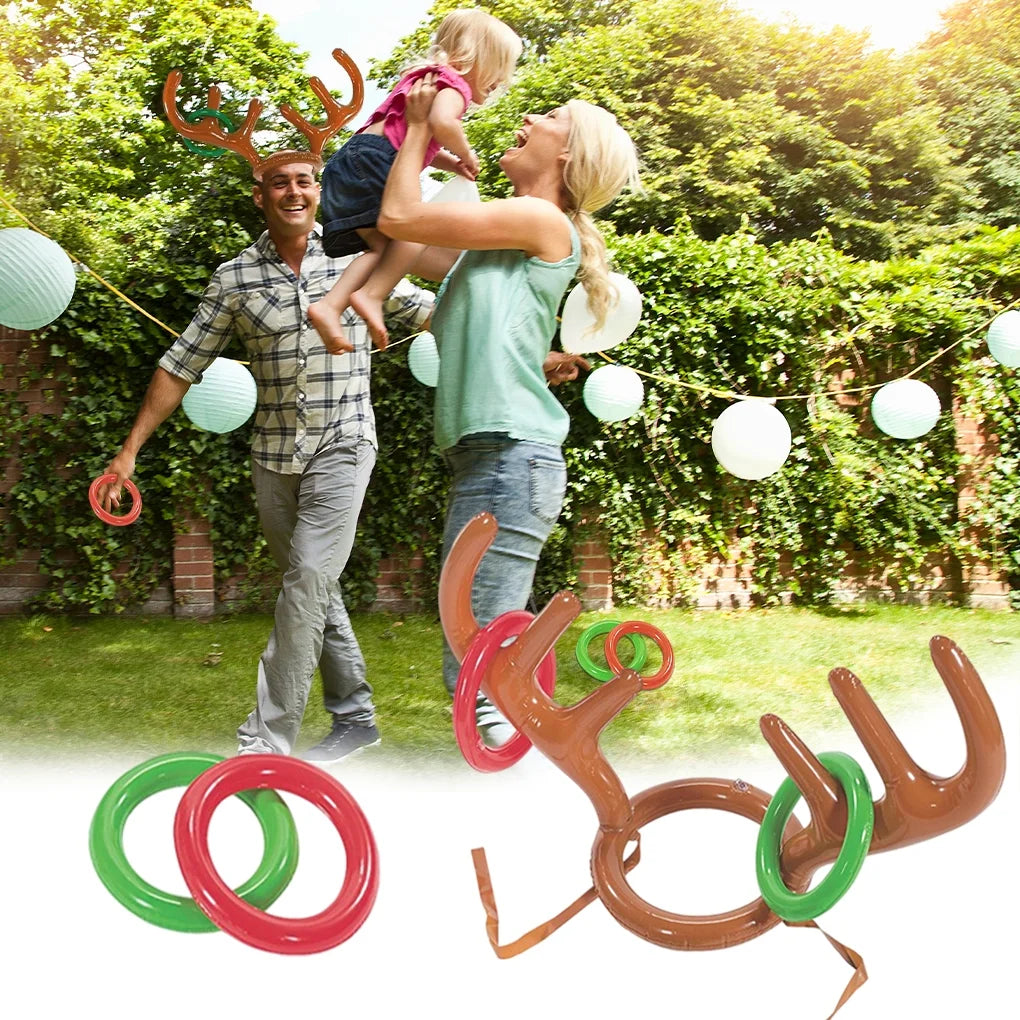 Inflatable Christmas Ring Toss Game D44861