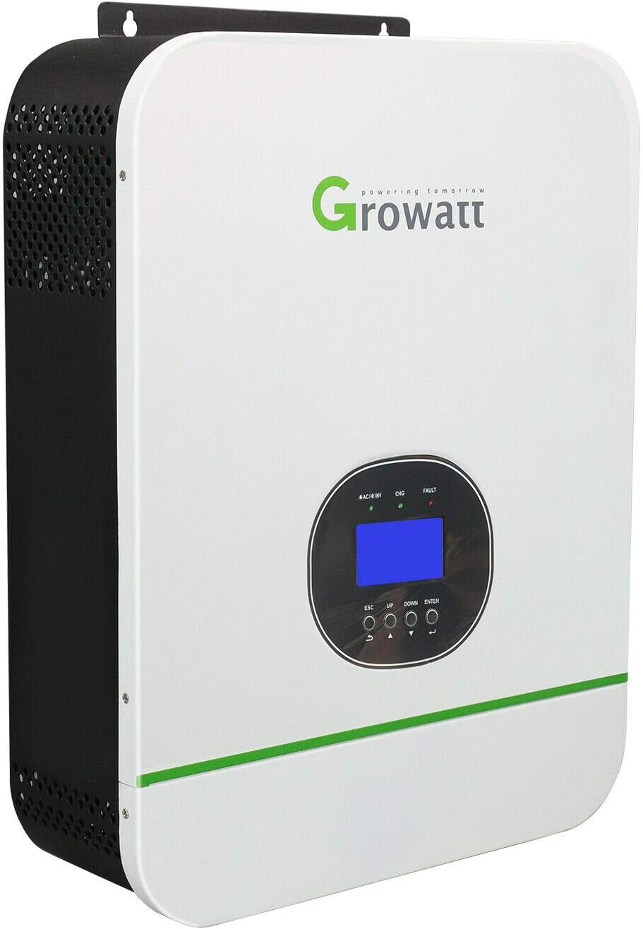48V 3000W Off Grid Solar Inverter 110V 120V/240V Split Phase Pure Sine Wave Inverter with 80A MPPT Charge Controller Y944293
