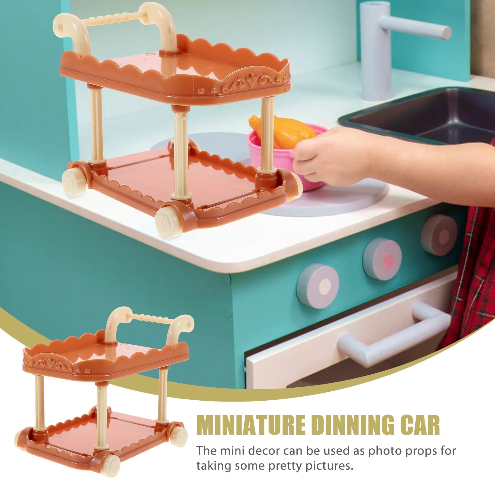 Mini Food Plastic Pretend Kitchen Playset N5851