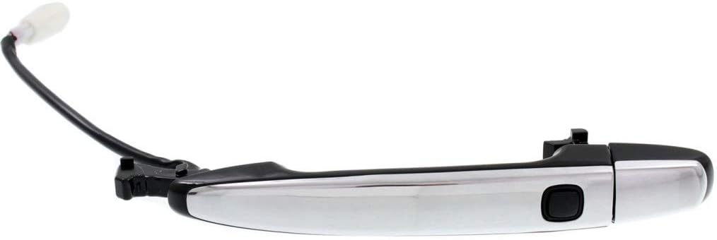 Primed Front Passenger Side Exterior Door Handle S861