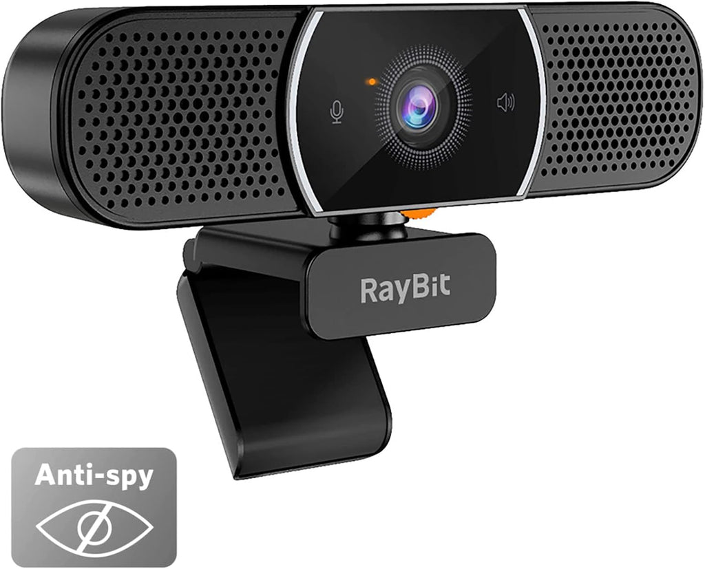 2 Pack Webcam with Microphone and Speaker F509