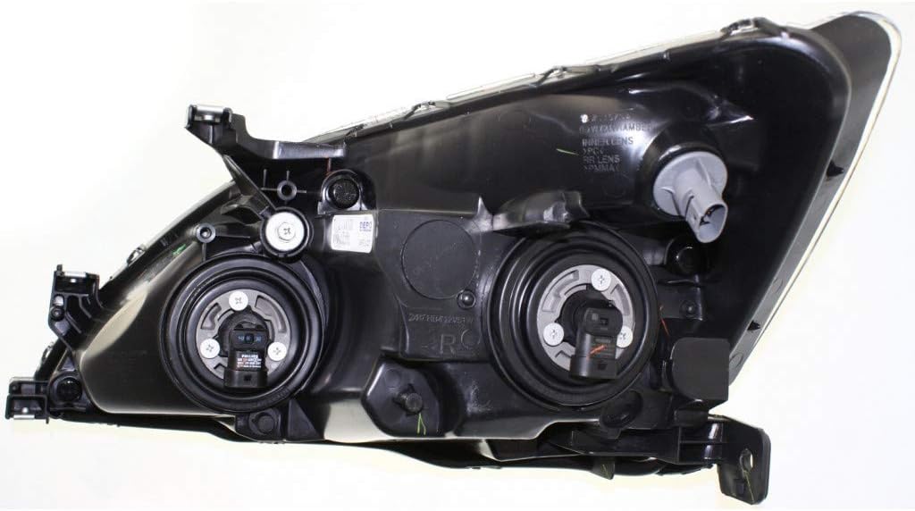 Passenger Side Hybrid Combination Headlight for Honda Accord 2003-2007 K738
