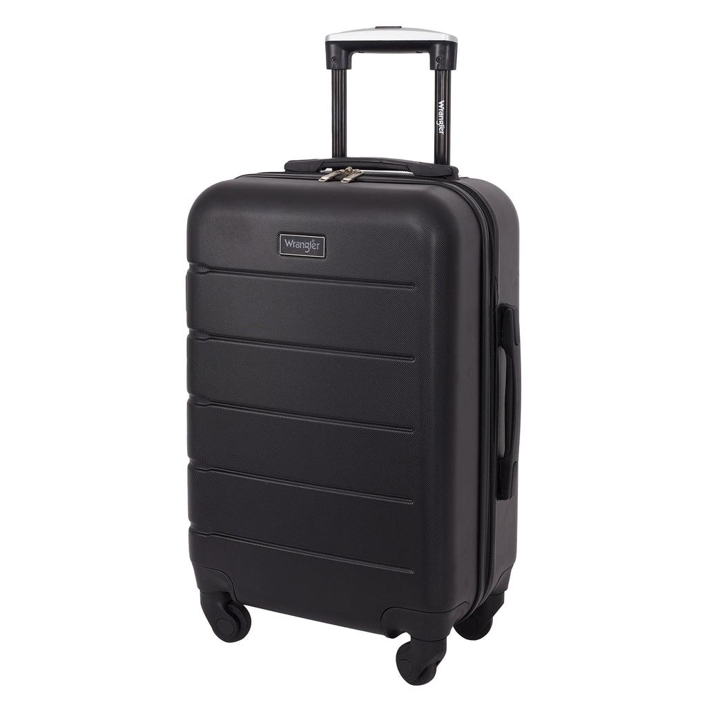 Black 20" Hard-Side Rolling Carry-on Luggage I42307