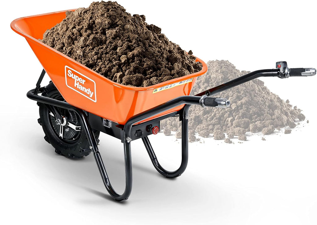 Electric Powered Utility Cart 24V 12Ah 500W 330LBS Capacity Z6955