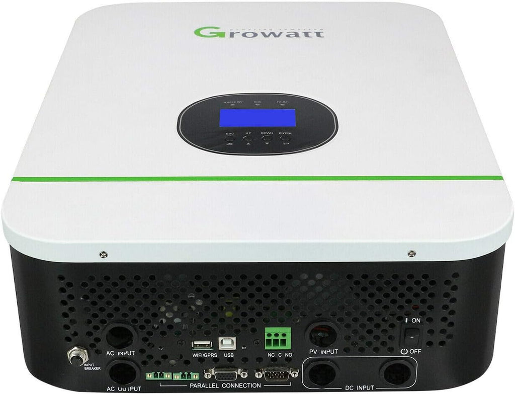 48V 3000W Off Grid Solar Inverter 110V 120V/240V Split Phase Pure Sine Wave Inverter with 80A MPPT Charge Controller Y944293