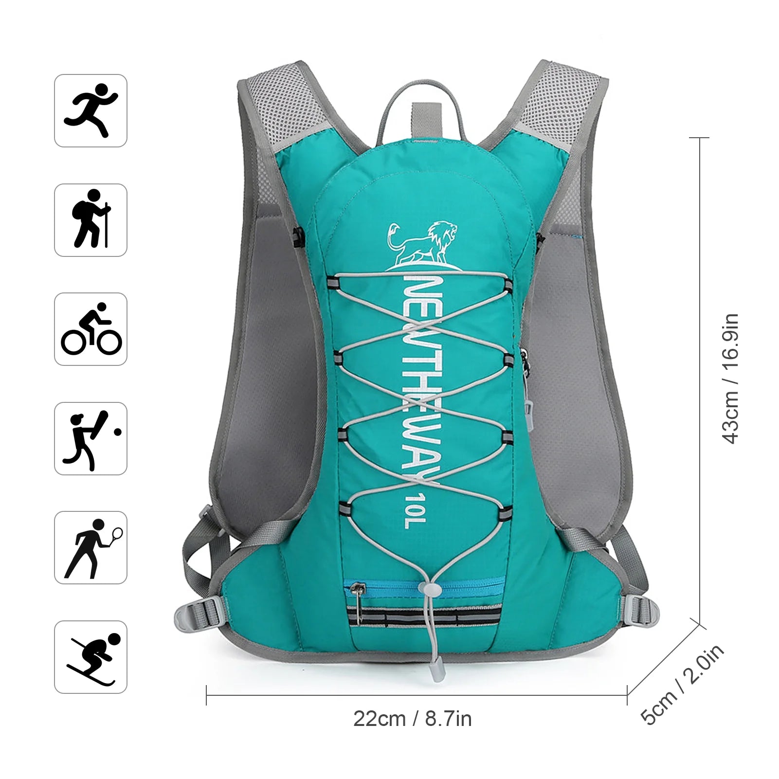 10L Insulated Hydration Backpack A35986