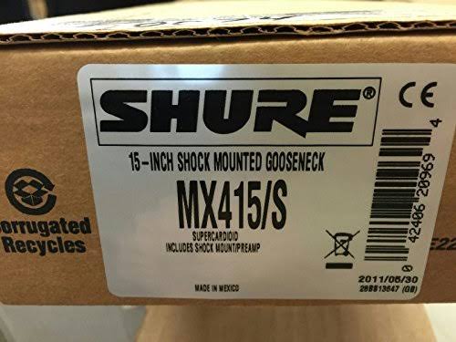 15-inch Supercardioid Gooseneck Microphone Y154