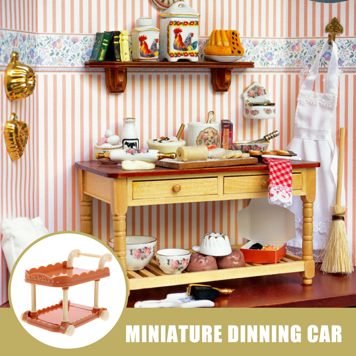 Mini Food Plastic Pretend Kitchen Playset N5851
