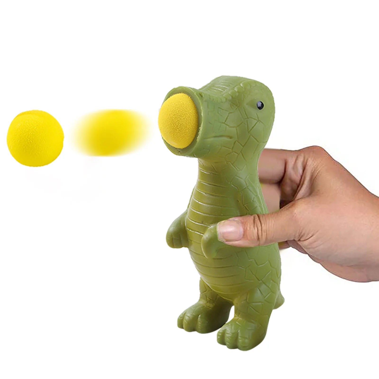 Cow Ball Blaster Animal Popper Toys With 5 Foam Balls E941