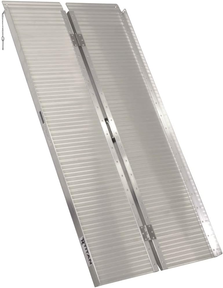 Foldable Aluminum Loading Ramp 5' 600 lb. Capacity C545