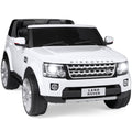 White 2-Seater Ride On Car Toy with Parent Remote Control Y6770