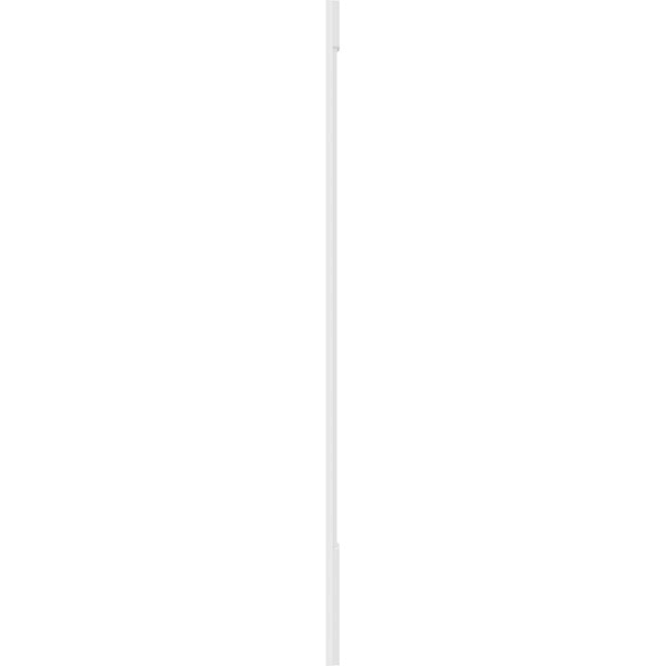 Smooth PVC Pilaster with Capital and Base (Pair) J3820