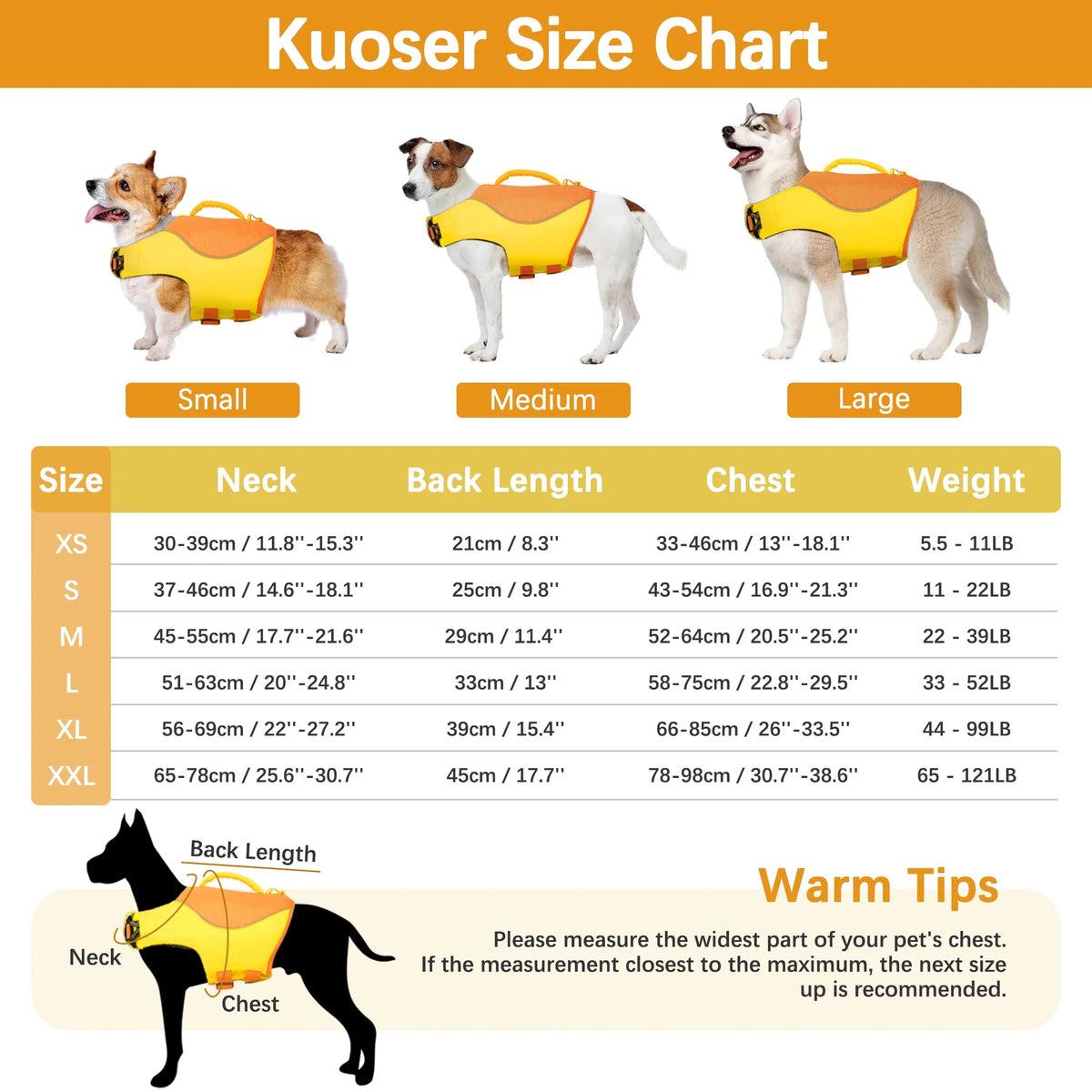 Reflective Adjustable Dog Life Jacket N1849