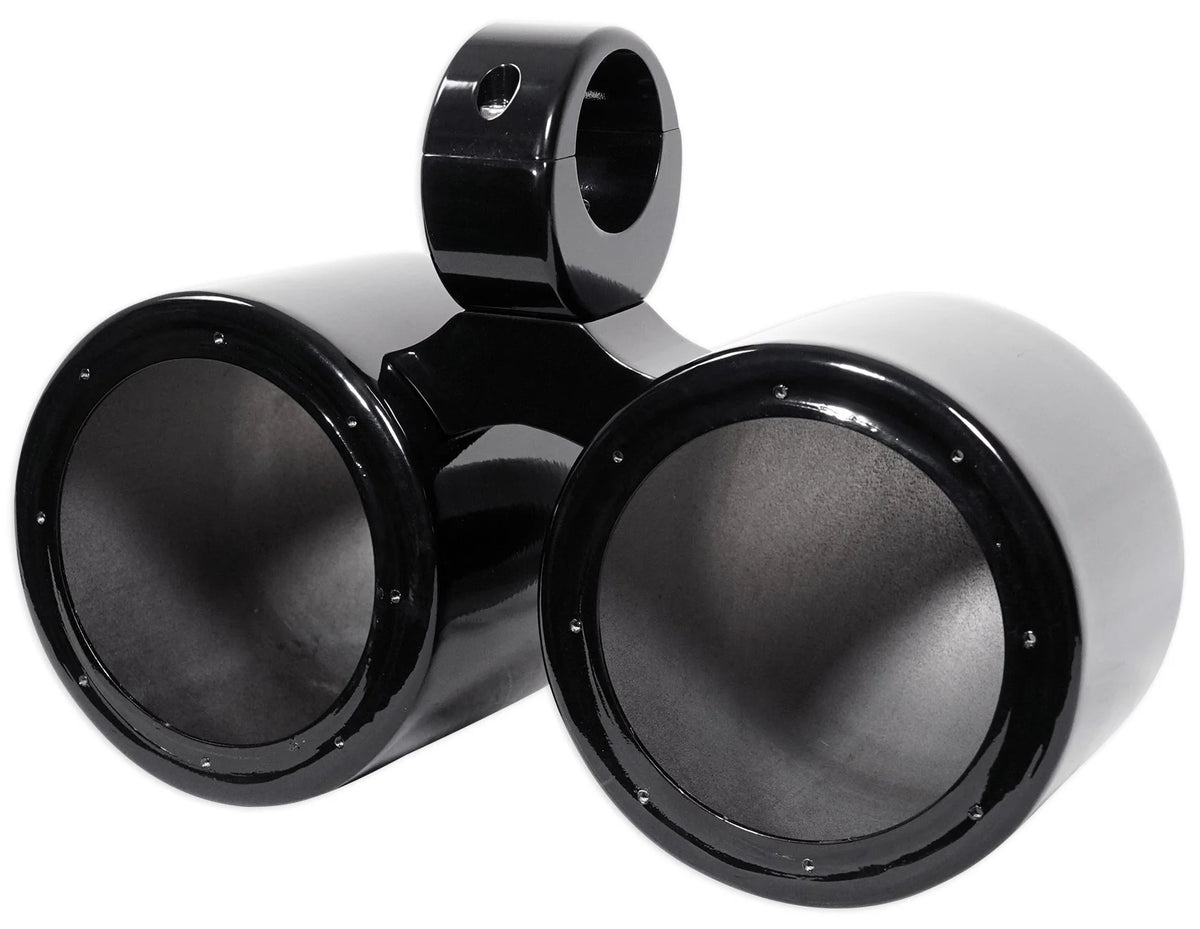 Black Marine Boat 6.5" Wakeboard Tower Speakers I561245