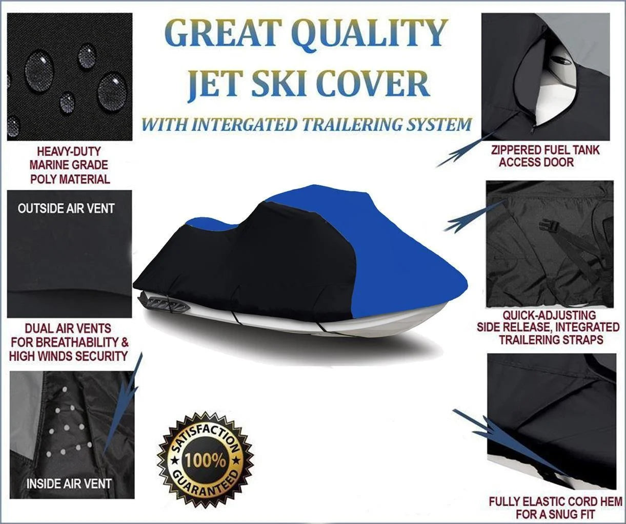 Heavy-Duty 600 Denier Jet Ski Cover P5676