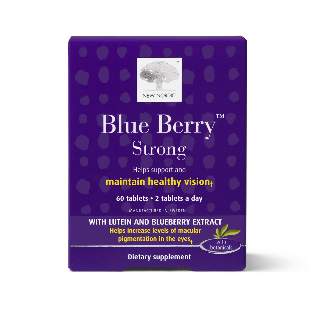 Blue Berry Strong Eye & Vision Support Supplement 120 Tablets Q30515