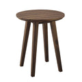 Dark Brown Acacia Wood Outdoor Side Table R256