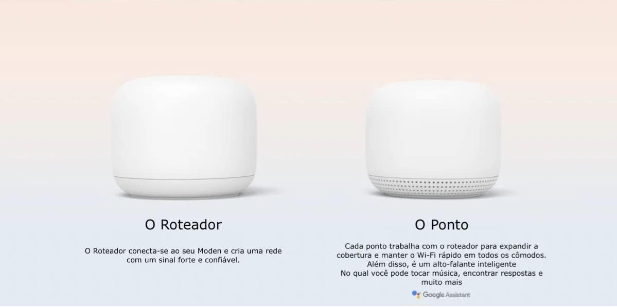 Google Nest WiFi Router 3 Pack Mesh Wi-Fi Routers (Renewed) P56530