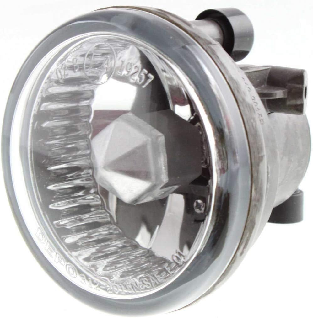 Fog Light Assembly for Toyota Highlander 2006 2007 Passenger Side Pack of 2 L9437