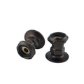 Oil Rubbed Bronze Straight Wall Mount Coupler B6770