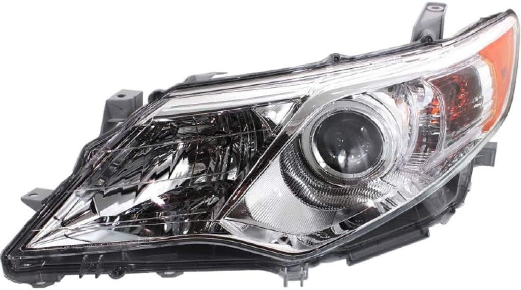 Toyota Camry Halogen Headlight Assembly Driver Side 2012 2013 2014 Y40521