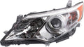 Toyota Camry Halogen Headlight Assembly Driver Side 2012 2013 2014 Y40521