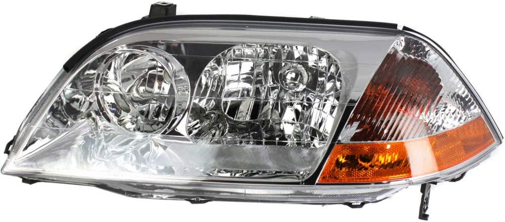 Headlight Assembly Unit Pair for Acura MDX 2001 2002 2003 P865717