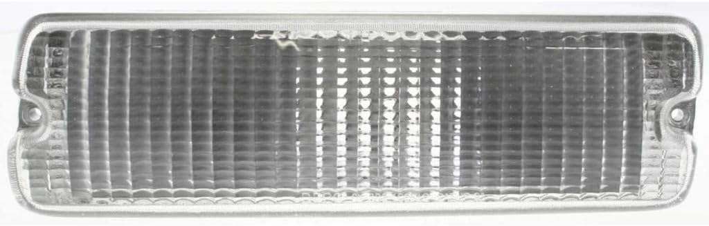 Turn Signal Light Pair for Dodge D150 D250 D350 1991 1992 1993 Clear Lens Q87884