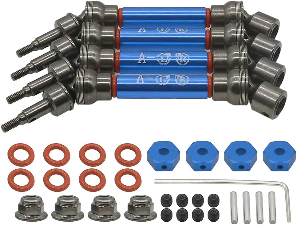 4Pcs Front Rear CVD Drive Shaft Set Dark Blue J999