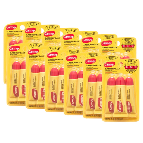 .35 oz Medicated Lip Balm Tubes, 36 Tubes L5965