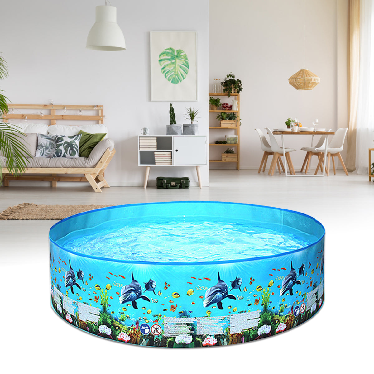 Inflatable Plastic Outdoor Kids Lounge Pool X6278