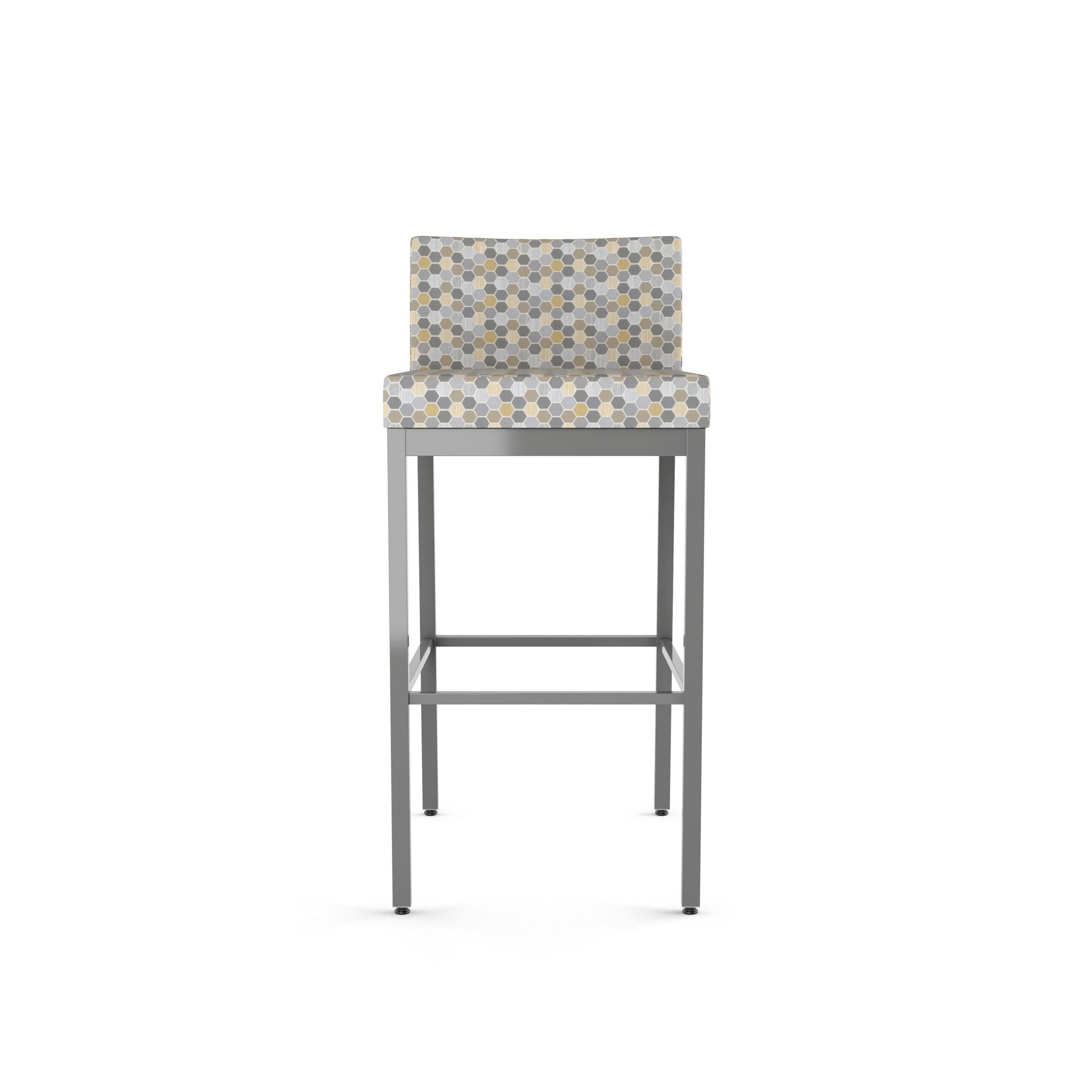 Cream Faux Leather Bar Stool F7872