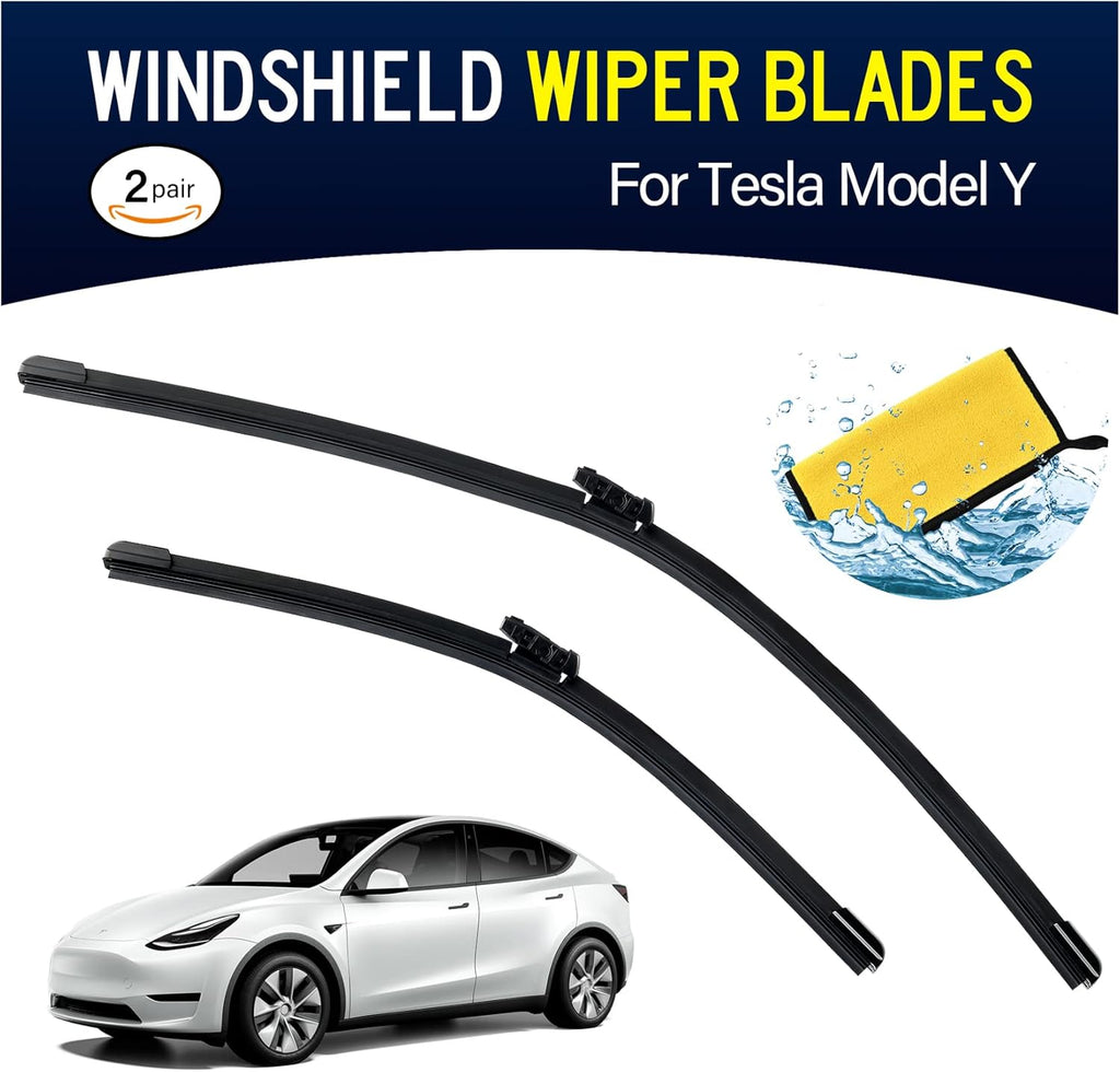 Windshield Wiper Blades for Tesla Model 3/Y, Set of 4, Pack of 2 D16970