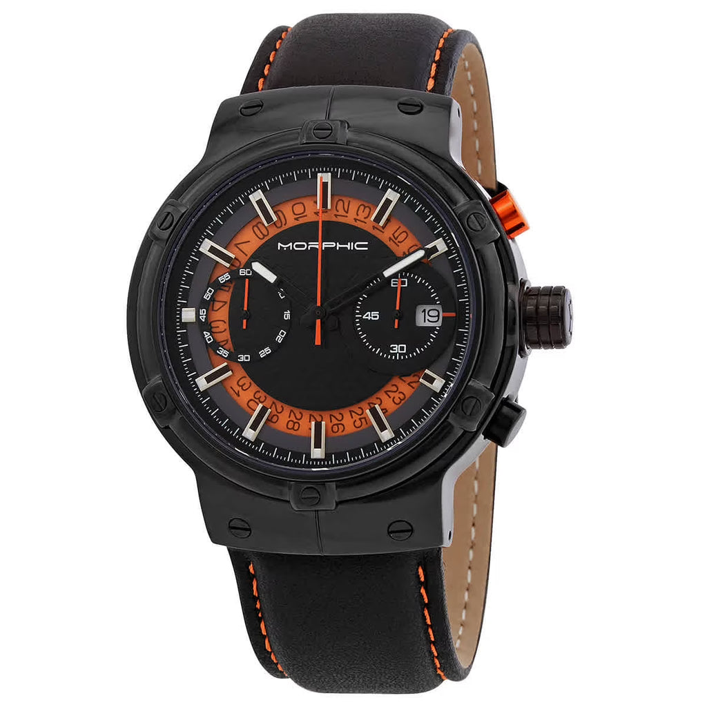 Quartz Orange Dial Men's Watch V628752