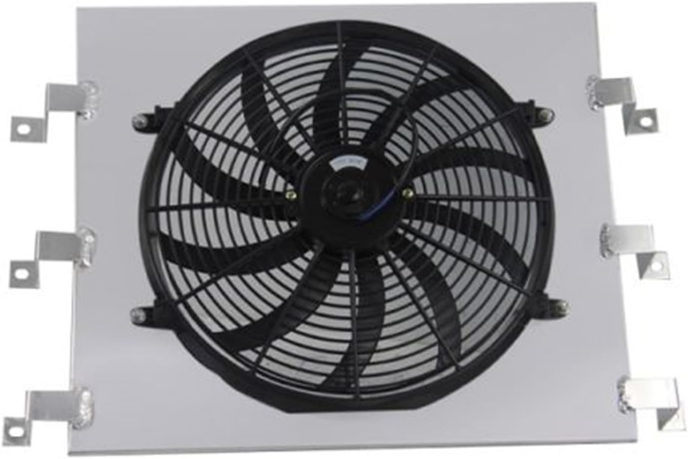 62MM 4 Row Core Aluminum Radiator with Fan Shroud C998009