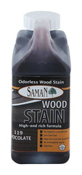 Semi-Transparent Chocolate Water-Based Wood Stain 32 oz. F9075