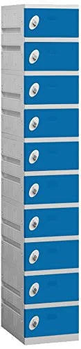 10-Tier Plastic Lockers V1546