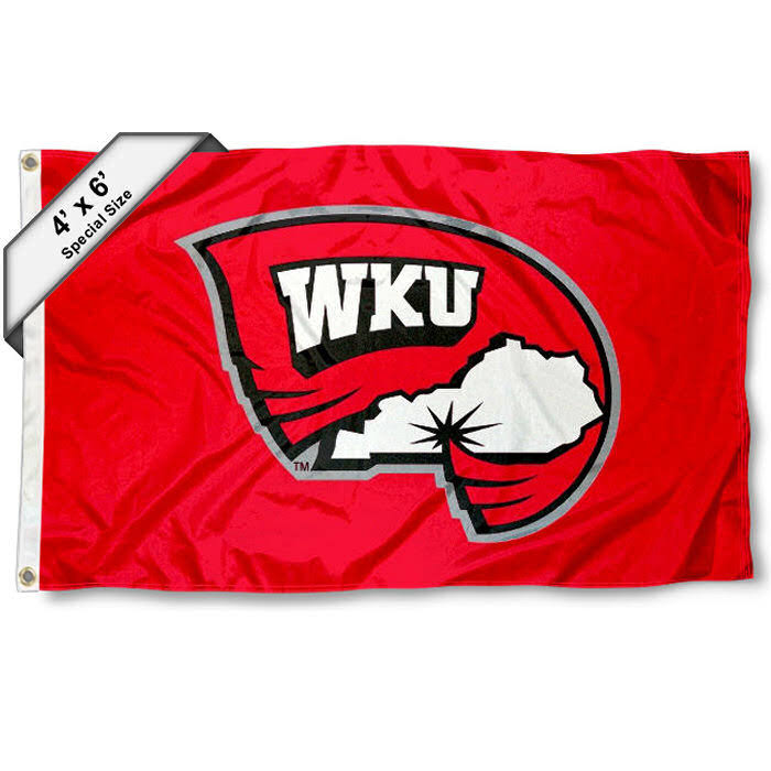 Red NCAA Flag G823