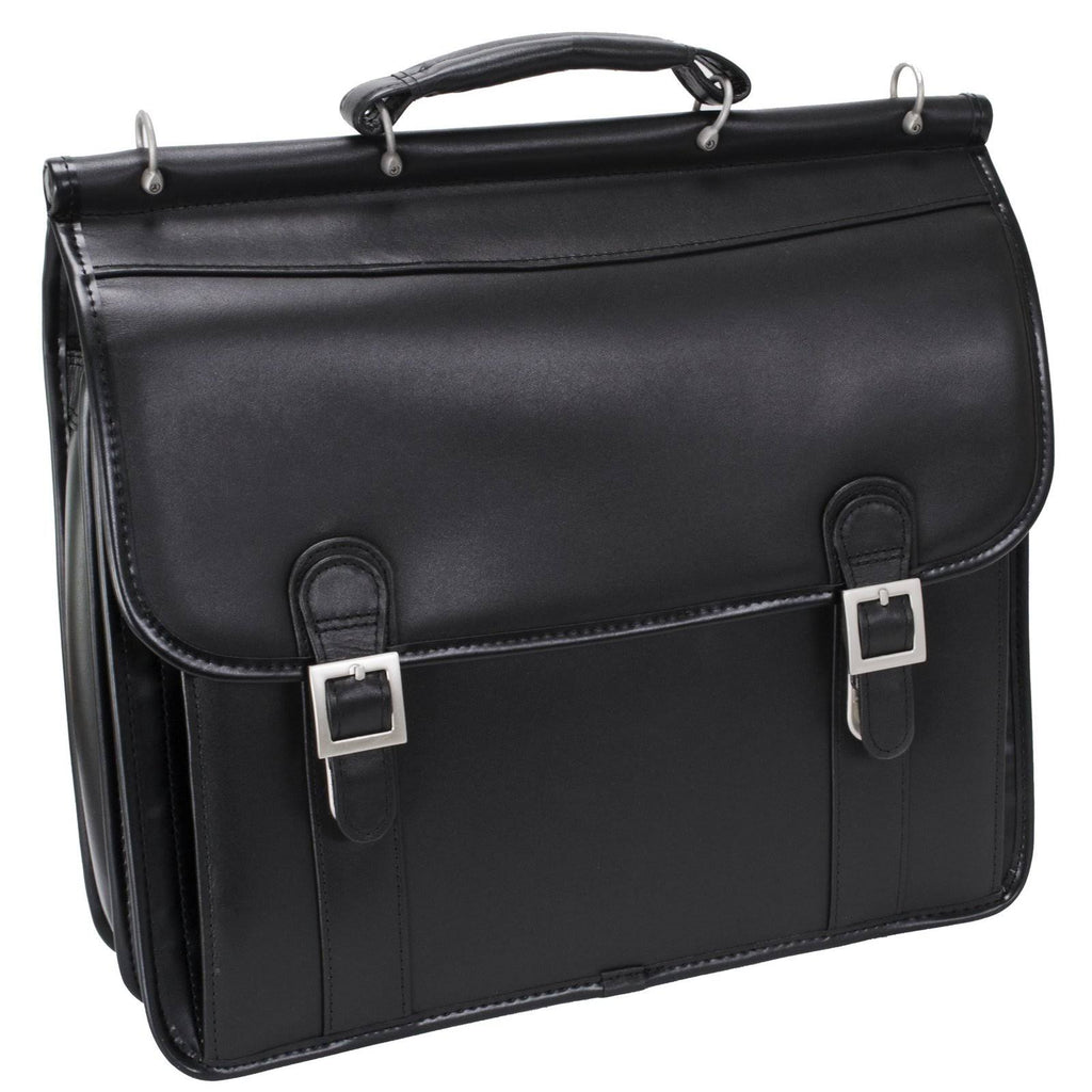 Brown Double Compartment Laptop Case P68219