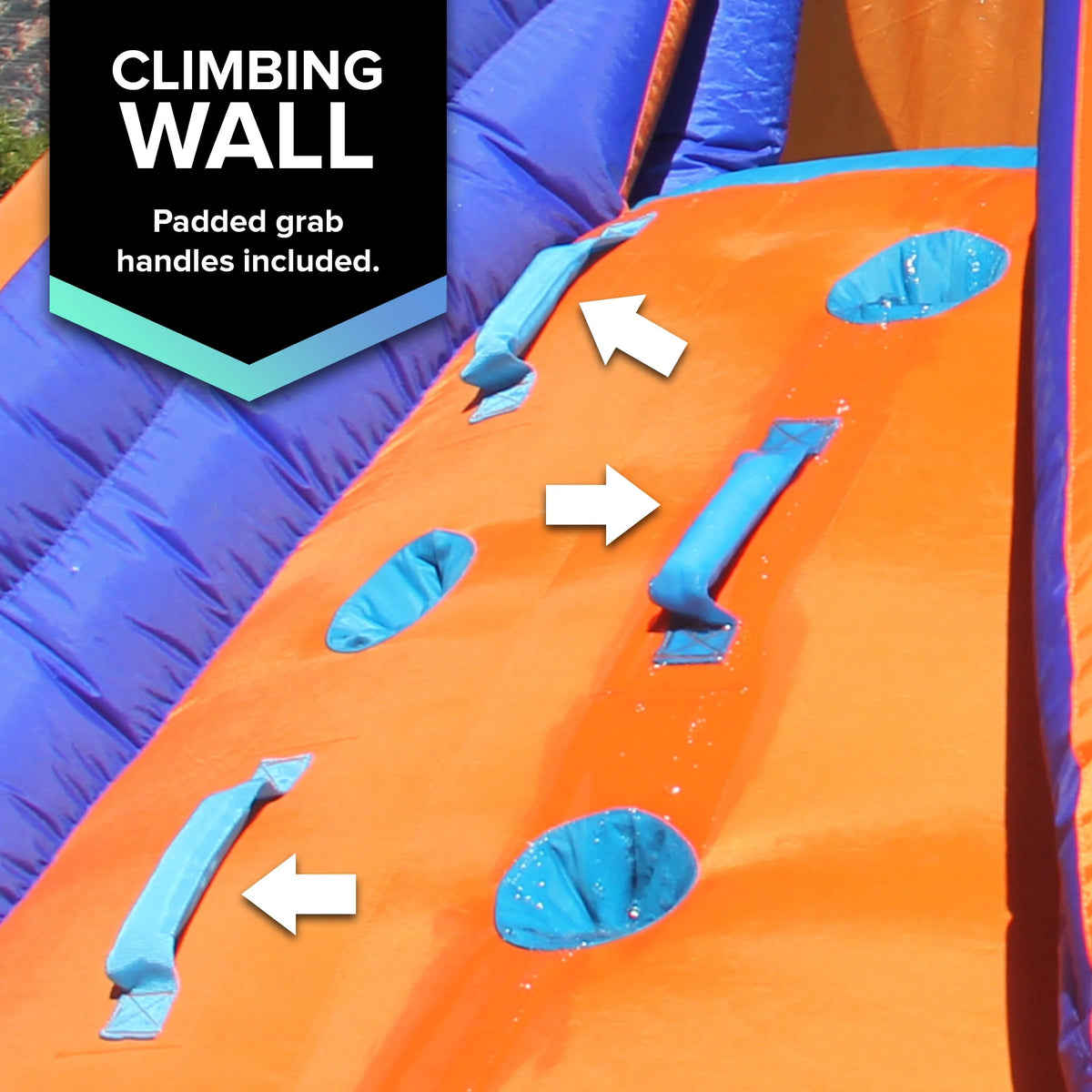 Inflatable Water Slide with Heavy Duty Blower U47476