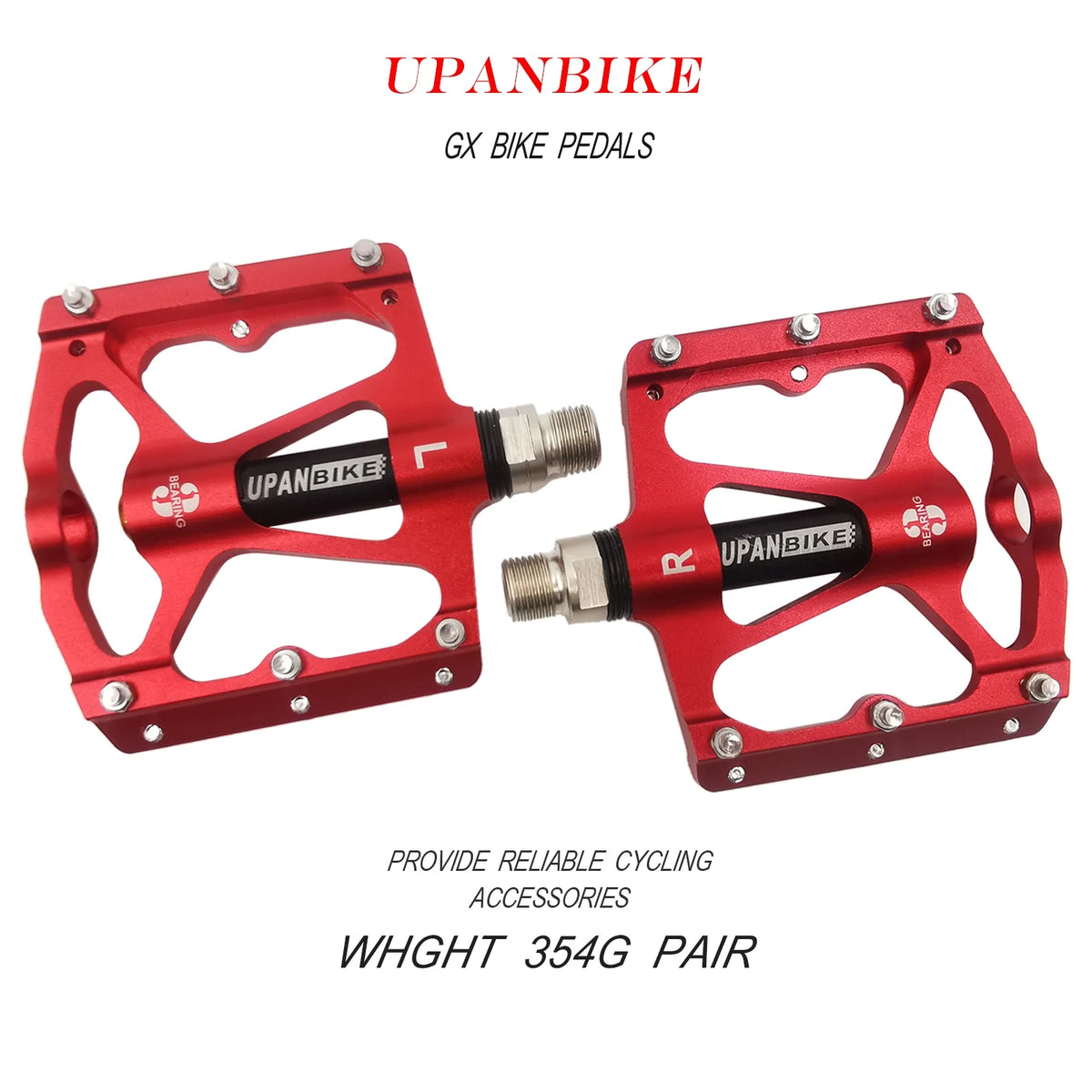Aluminum 9/16" Sealed Bearing Platform Bike Pedals Z42832