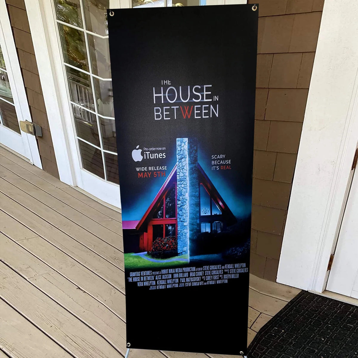 Portable X Stand Banner with Travel Bag F3494