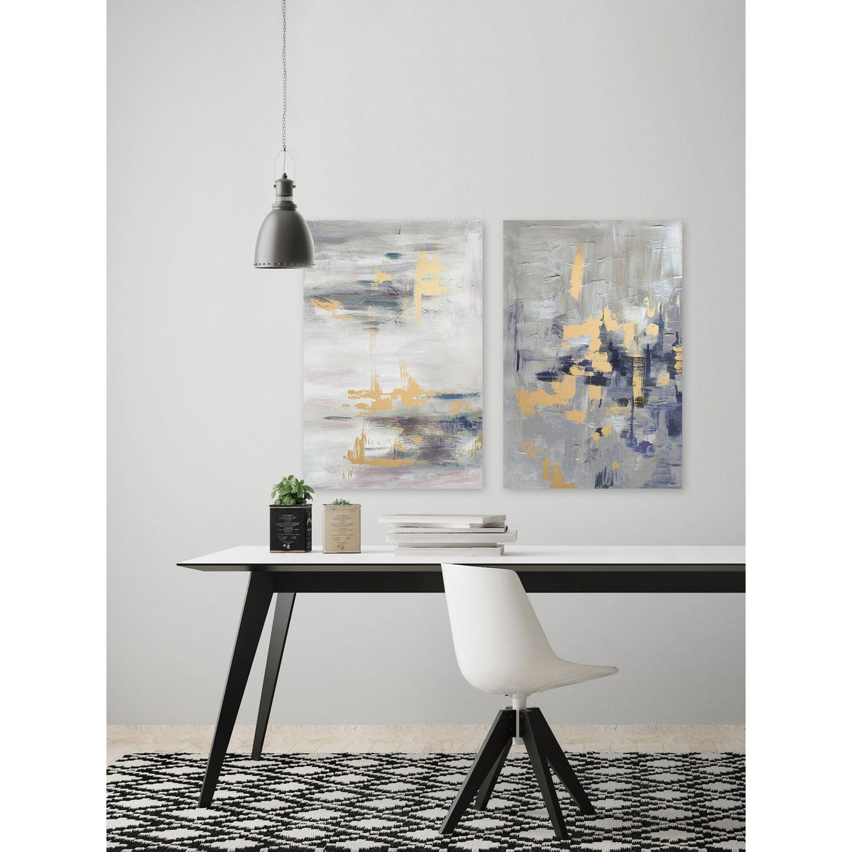 Fading Glow Diptych, 24 inch x 32 inch G684