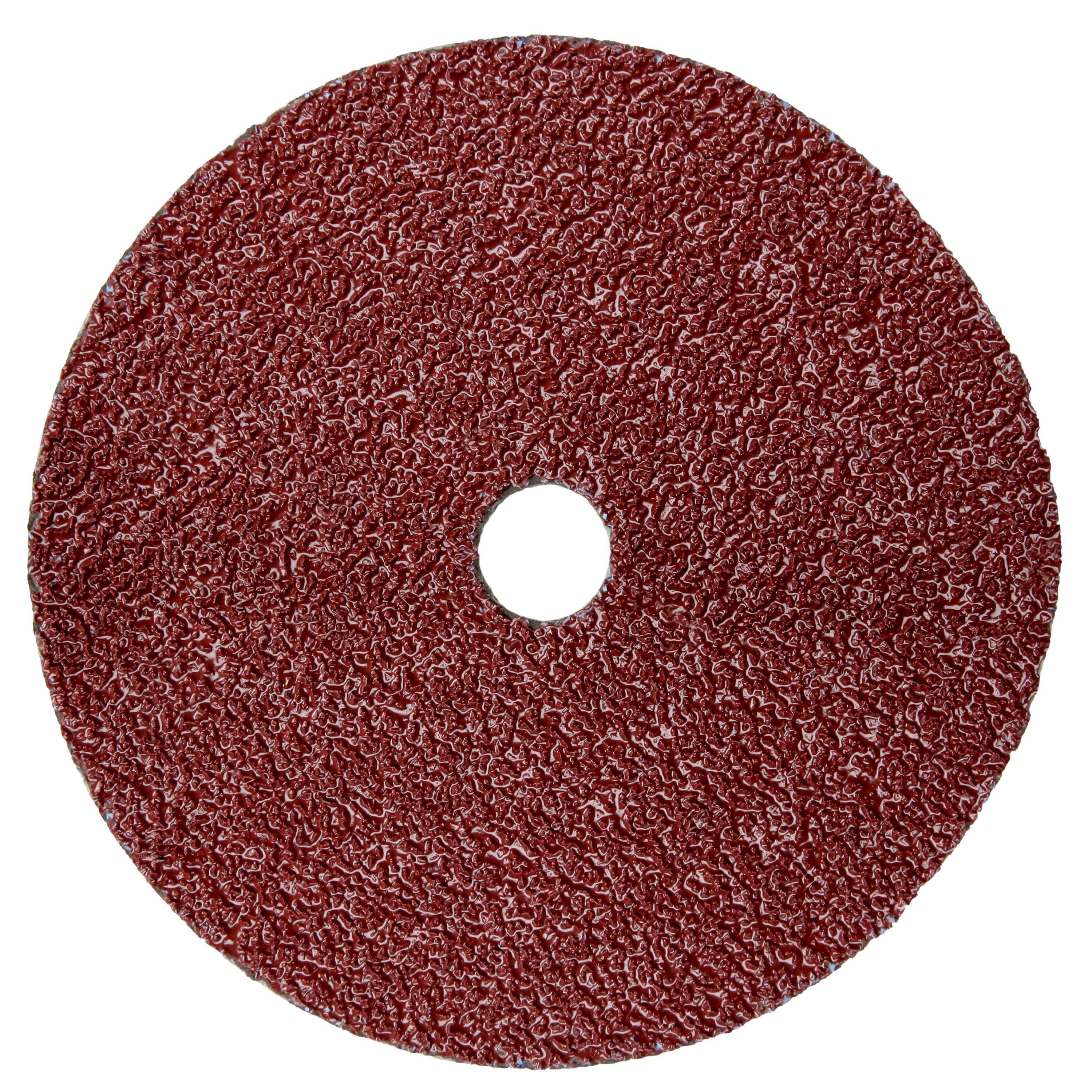 3M Cubitron II Fibre Disc 982C 4-1/2 in x 7/8 in 36+ Custom 5 per Inner 50 per Case I414