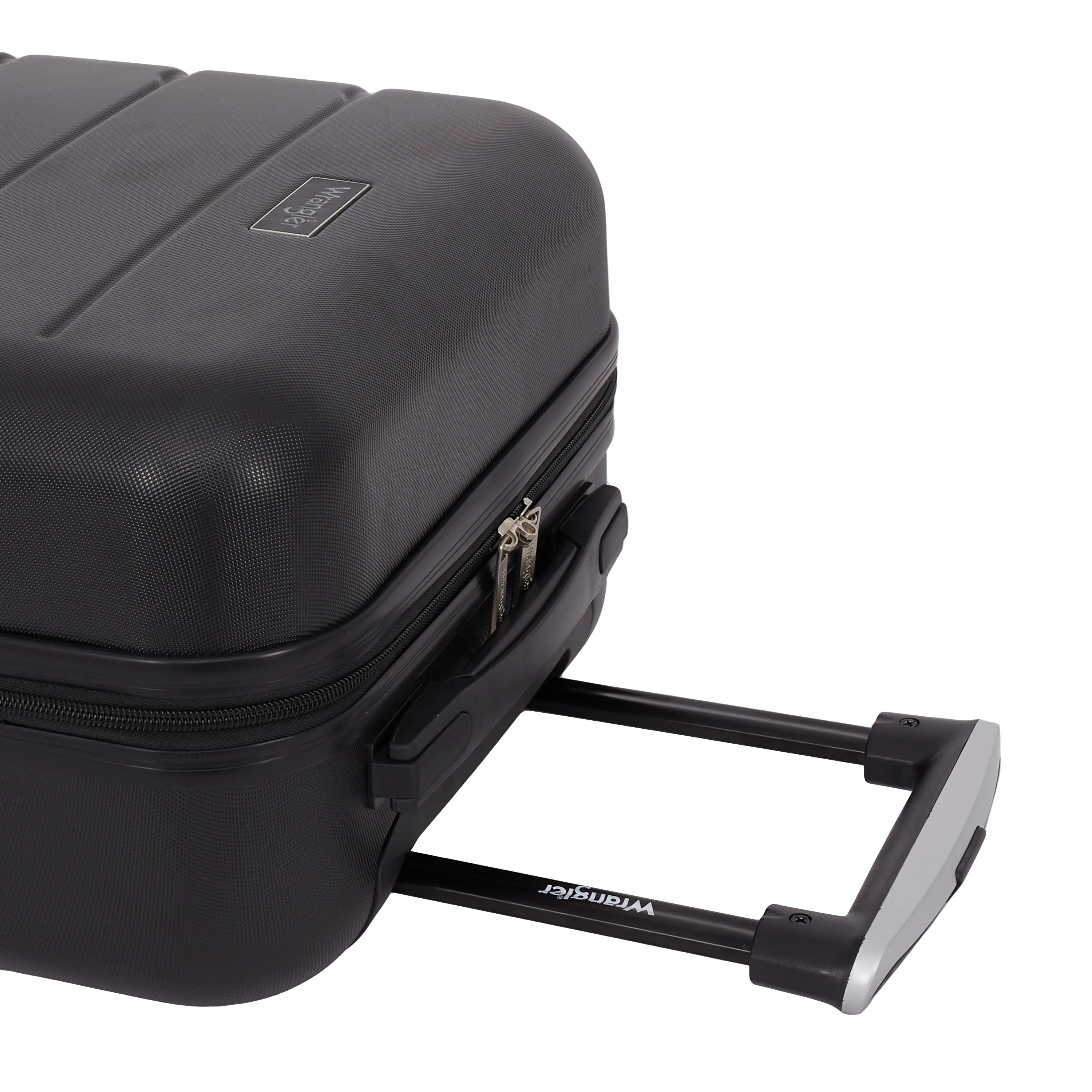 Black 20" Hard-Side Rolling Carry-on Luggage I42307