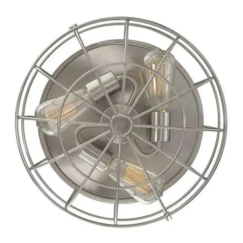 Caged Dome Flush Mount Q5302