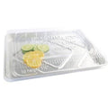 Disposable Aluminum Foil Half Sheet Cake Pan with Plastic Lid E62907