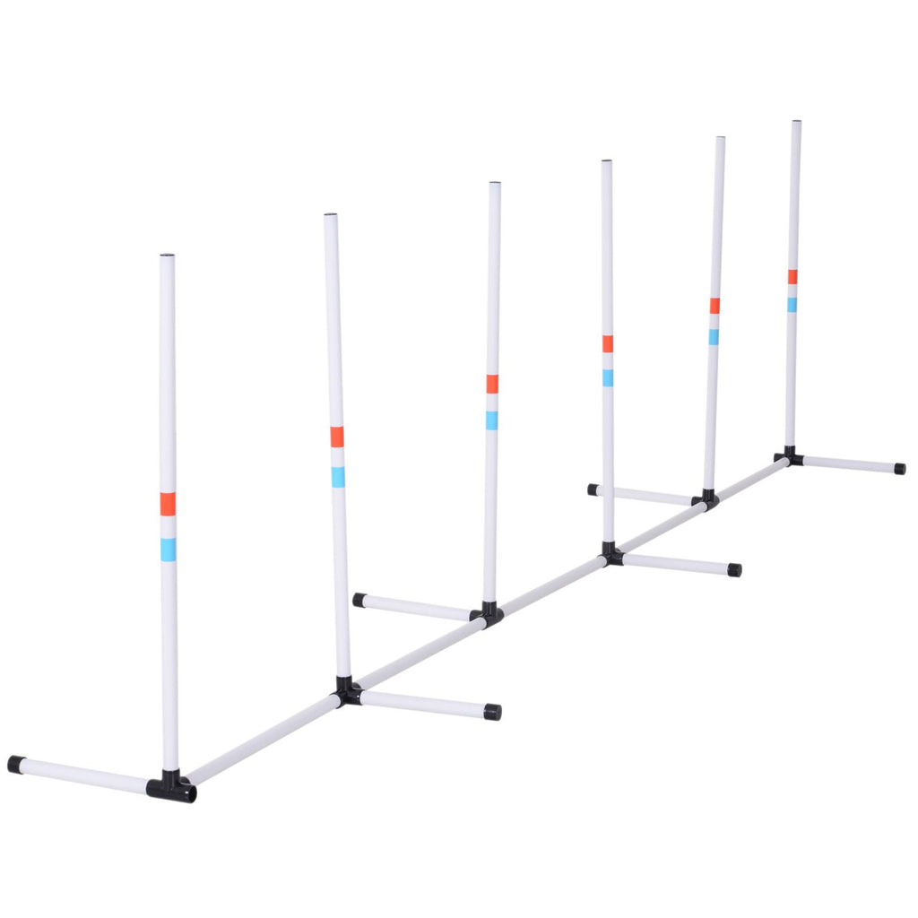 Portable Pet Agility Training Set with Carry Bag G27838