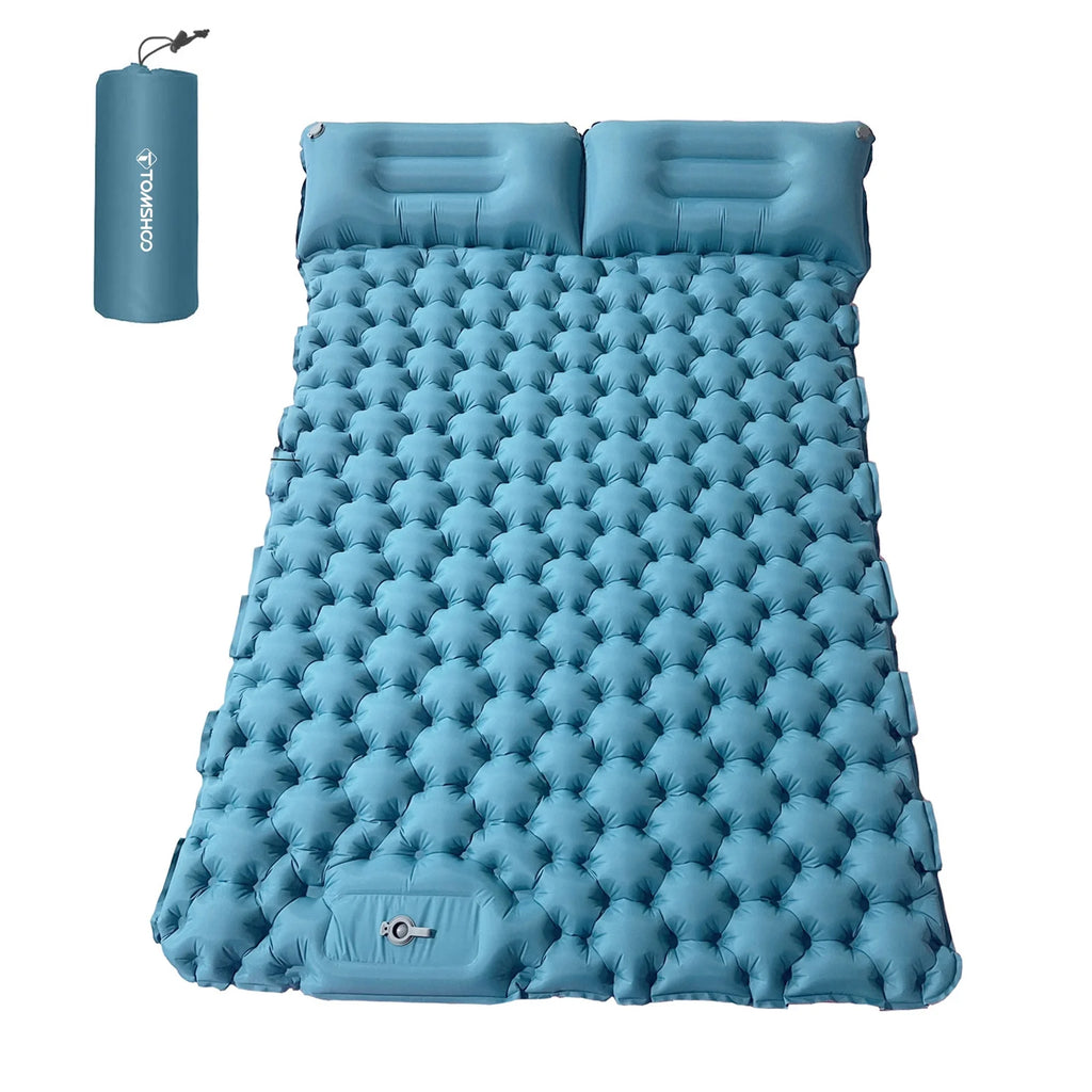 2 Person Waterproof Camping Mat with Air Pillow B47059